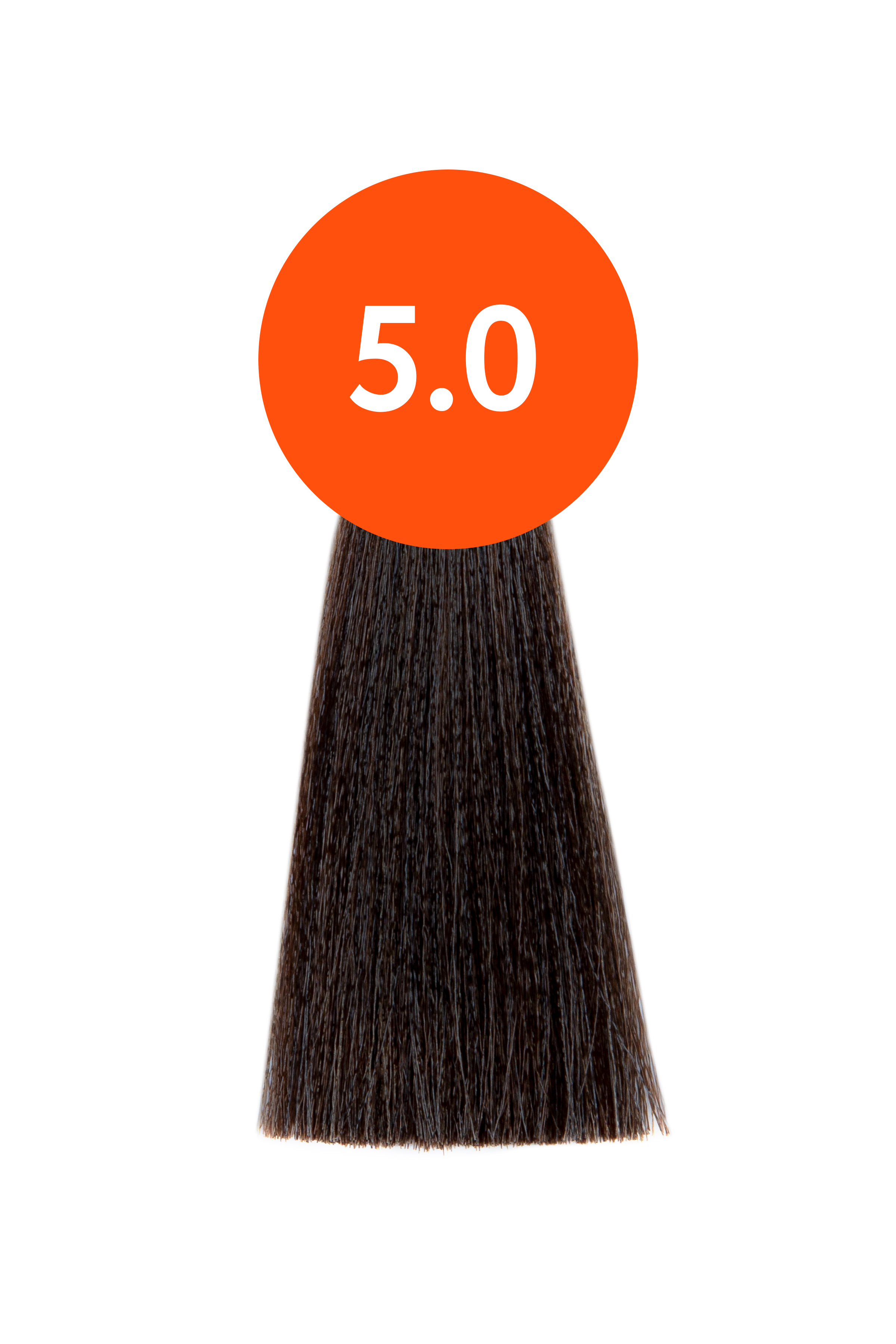 OLLIN "N-JOY"  5/0 - светлый шатен, перманентная крем-краска для волос 100мл