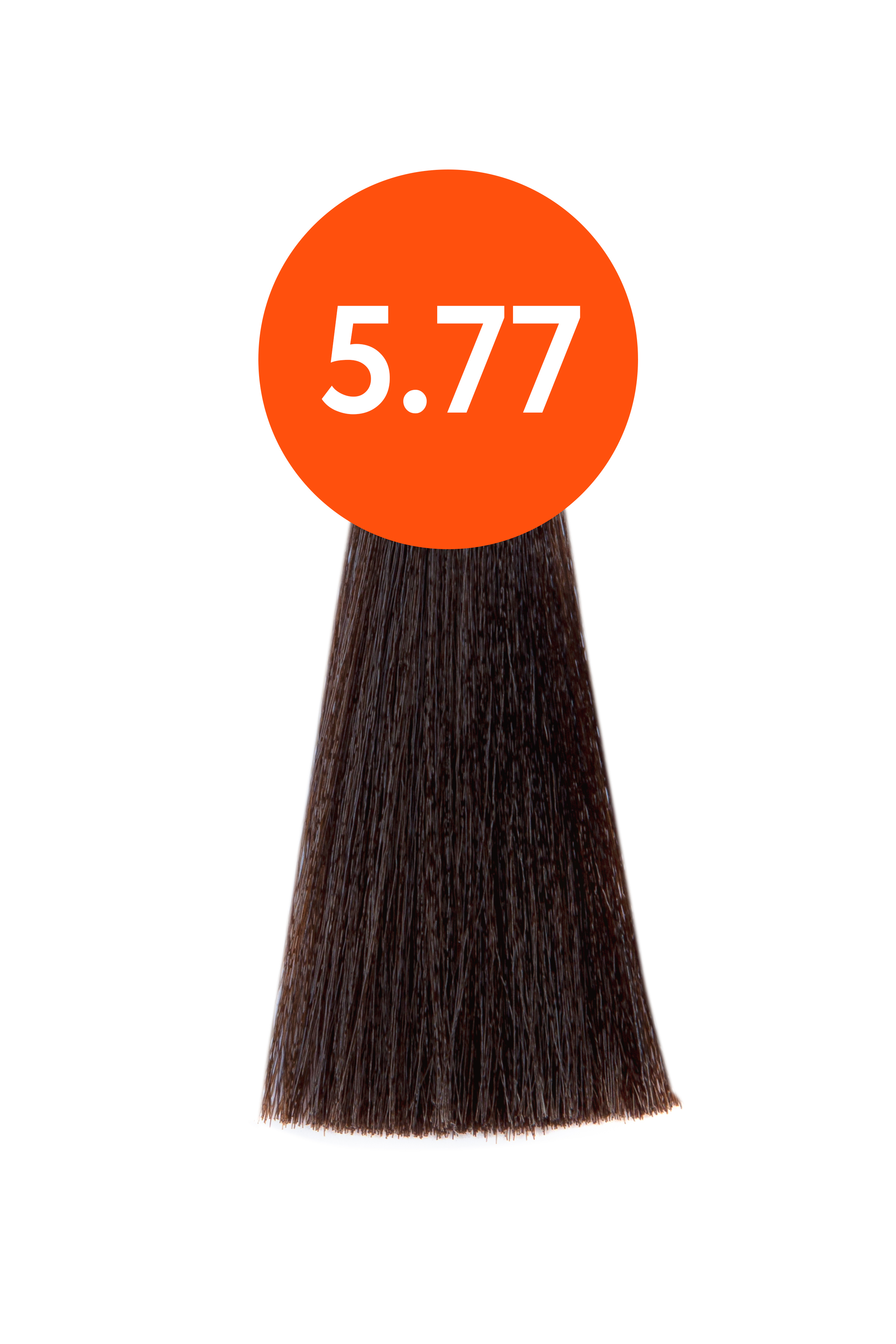 OLLIN "N-JOY"  5/77 – светлый шатен интенсивно-коричневый, перманентная крем-краска для волос 100мл