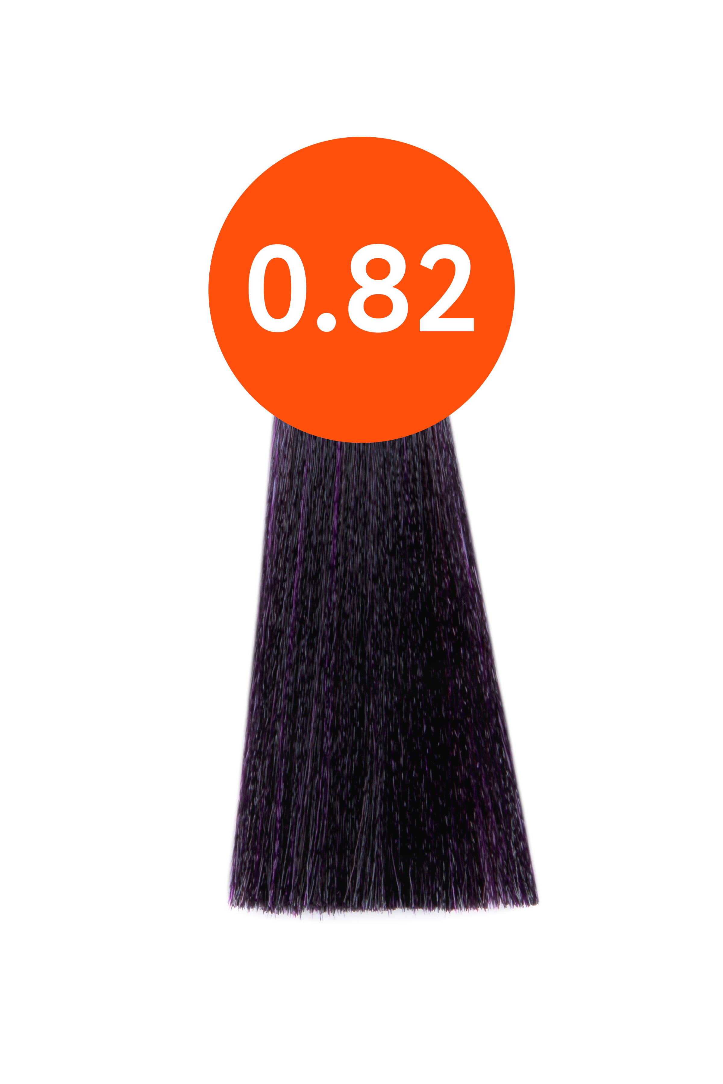 OLLIN "N-JOY"  0/82 - сине-фиолетовый, перманентная крем-краска для волос 100мл