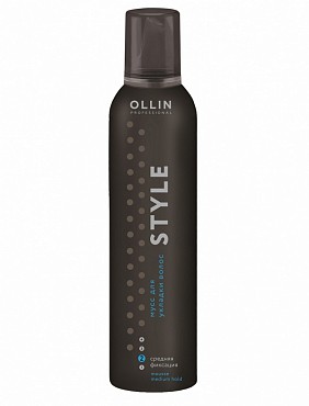 OLLIN STYLE Мусс для укладки волос №2 средней фиксации 250мл