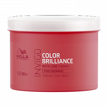 Invigo Brilliance Маска-уход для защиты цвета окрашенных нормальных и тонких волос 500 мл