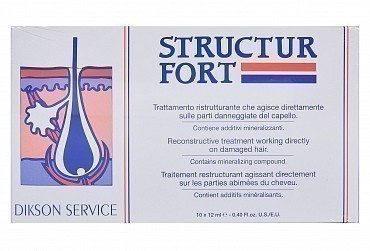 STRUCTUR FORT/ Комплекс, восстанавливающий структуру волос, укрепляющий корни 10*12мл
