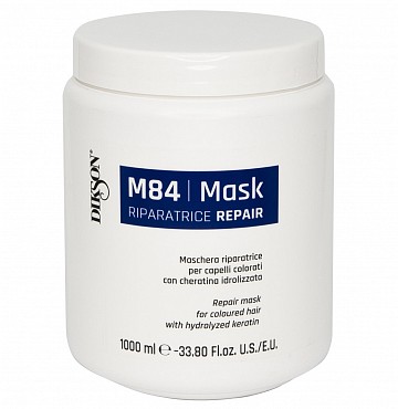 MASK REPAIR M84 / Маска восстанавливающая для окрашенных волос с гидролизированным кератином 1000мл