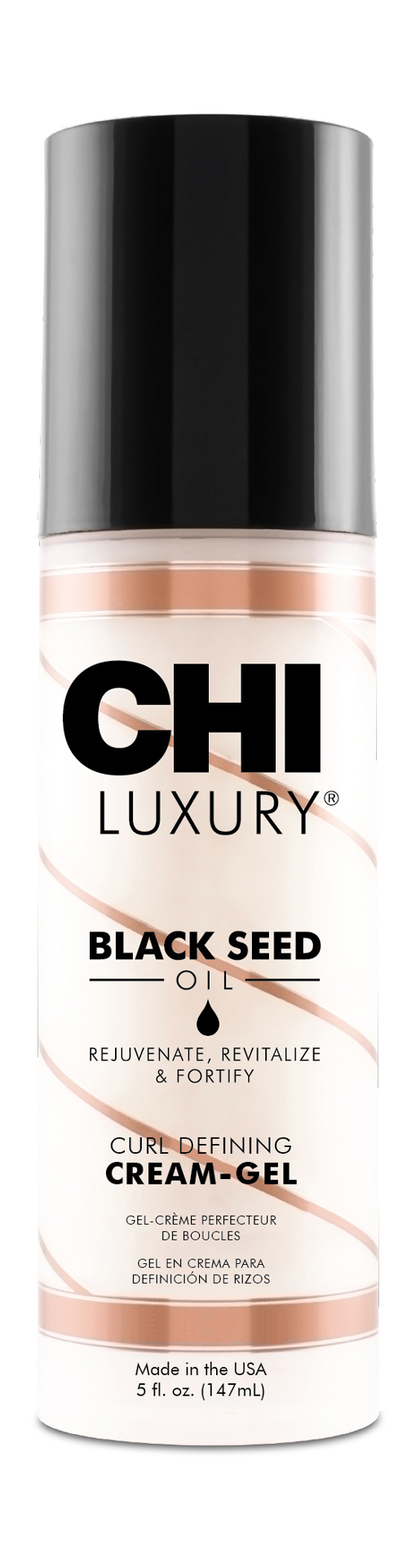 Крем-гель CHI Luxury с маслом семян черного тмина для укладки кудрявых волос, 147 мл